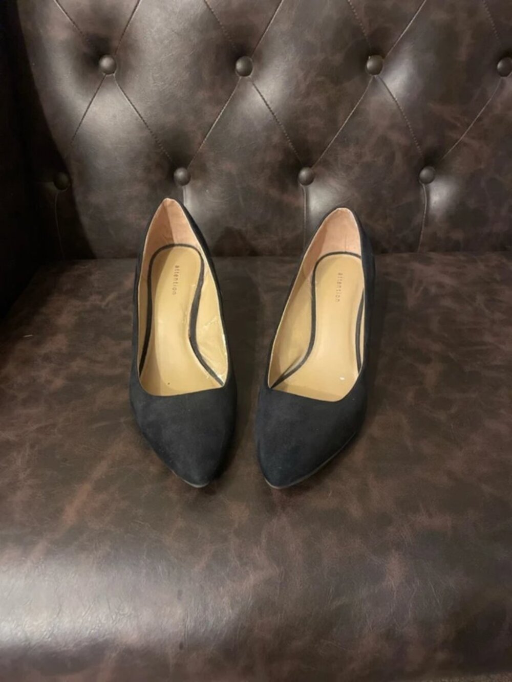 Attention Sz 8.5 black heels